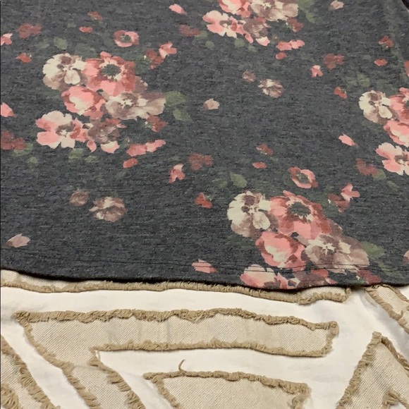 Altar’d State grey floral swing dress- w/pockets! - Picture 6 of 6